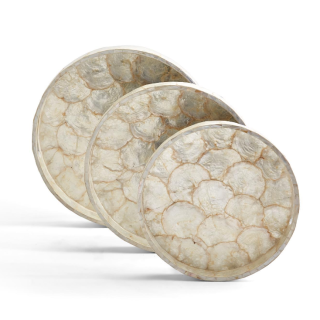 TR1004 Capiz seashell trays (4)